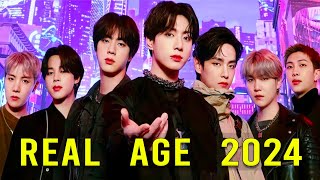 BTS All Members Real Age amp Date of Birth2024  BTS REAL AGE [upl. by Constantina647]