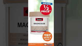 Your Favourites For Less  Swisse Ultiboost Magnesium 200 Tablets [upl. by Stedman]