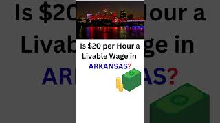 Is 20 Hour a Livable Wage in ARKANSAS  arkansas affordablehousing [upl. by Leunammi648]