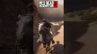 Riding through this CANYON in New Austin is a whole different fun in RDR 2 horse rdr2 gaming [upl. by Nirb]