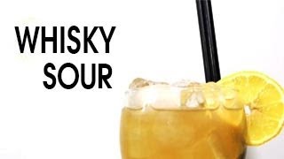 Whiskey sour recipe  How to make a whiskey sour [upl. by Atse]