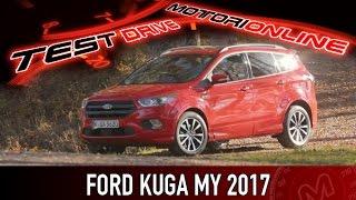 Ford KUGA MY 2017  Test drive in anteprima [upl. by Ingra697]