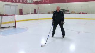 How to Ice Skate Two Foot Glide and Snowplow Stop [upl. by Pollerd]