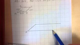 Parallellogram tekenen [upl. by Elcarim]