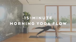 15Minute Energizing Morning Flow with Caley Alyssa [upl. by Egwin]