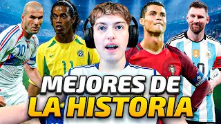 LOS 100 MEJORES JUGADORES DE LA HISTORIA DEL FUTBOL  DAVOO XENEIZE [upl. by Shull]