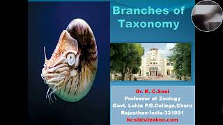 BRANCHES OF TAXONOMY [upl. by Ijat933]