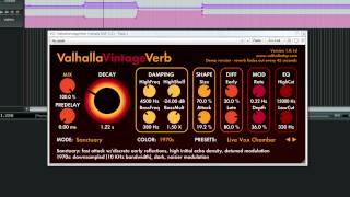 Valhalla Vintage Verb Review Reverb Plugin [upl. by Skippy]