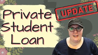 Private Student Loan UPDATE 150000 Debt Free Journey debtconfession [upl. by Siram]