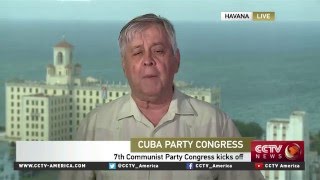 Carlos Alzugaray on Cuban Communist Party Congress meeting [upl. by Lyrrad]