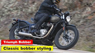 2023 Triumph Bobber 2017 on review Classic bobber styling [upl. by Locke]