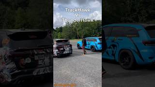 Widebody TrackHawk Vs Widebody Thunder Hawk Which One Really Won  Shorts Disrespect [upl. by Amelie]