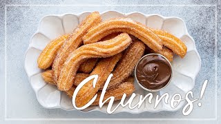 Världens godaste CHURROS  Lär dig baka med Camilla Hamid [upl. by Ahseenyt]