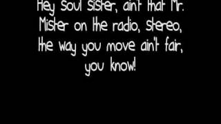 Train  Hey Soul Sister Lyrics [upl. by Lorrimor]