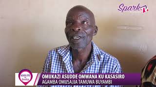 Omukazi asudde omwana ku kasasiro Agamba omusajja tamuwa buyambi [upl. by Supmart]