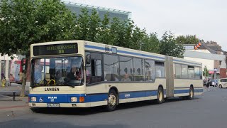 Sound Bus MAN NG 262  JÜLTL 970  Westreisen Langen Jülich Kreis Düren [upl. by Ahsilac722]