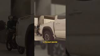 Pickup Driver Merges into HOV lane dashcam [upl. by Leduar]