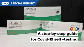 How to do a Covid19 selftest [upl. by Snej]