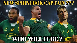 WHO WILL BE THE NEXT SPRINGBOK CAPTAIN   EPISODE 56 [upl. by Ateuqahs965]