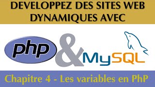 Tutoriel  Cours Complet PhP amp MySQL Chapitre 427  Les variables en PhP [upl. by Adal473]