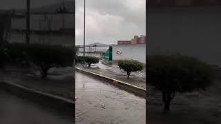 Cuautitlán Izcalli Mexico  19 July 2024  Flooding disrupts daily activities DisasterUpdate [upl. by Retsim]