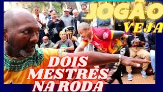 jOGO DE MESTRE NA PRAÇA CAPOEIRA BEM JOGADA [upl. by Ekeiram]