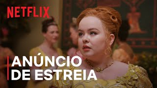 Bridgerton Temporada 3  Anúncio de estreia  Netflix [upl. by Dust]