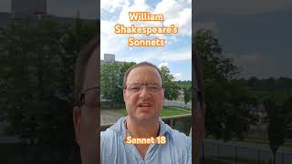 William Shakespeares Sonnets  Sonnet 18 williamshakespeare sonnet18 [upl. by Ariik]