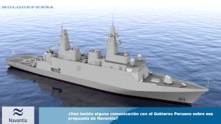 El representante de Navantia nos explica sobre la Fragata F538 para la MGP [upl. by Arola]