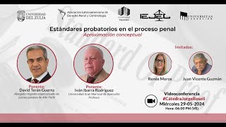 Estándares probatorios en el proceso penal  Parte I [upl. by Lecrad341]