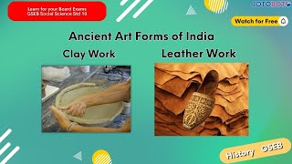 Cultural Heritage of India Traditional Handicraft and Fine Arts Part 110 GSEB History Unit 2 [upl. by Corabel]