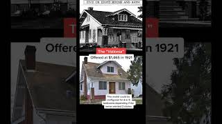 Vintage Sears catalog homes Then and now realestate hometour realtor history 1920s shorts [upl. by Cavan]