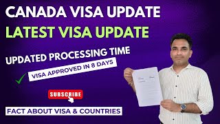 CANADA VISA UPDATES l CANADA STUDENT VISA UPDATES 2024 l CANADA STUDENT VISA UDAPTE PROCESSING TIME [upl. by Nired]