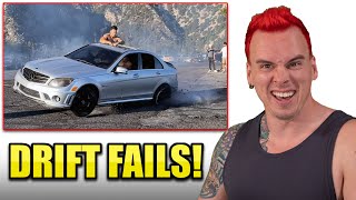 Pro Drifter Reacts to Street Drifting Fails 2021 [upl. by Bullivant741]