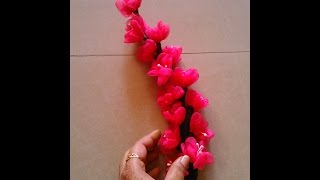 How to make organdy flowers DIY [upl. by Nassah]