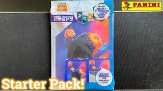 Starter Pack Opening  Panini Despicable Me 4 Sticker Collection [upl. by Eillac]