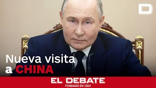 Putin aterriza en Pekín para reunirse con Xi Jinping [upl. by Ailadgim411]