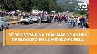 ¿Cuánto tiempo lleva el bloqueo de la autopista MéxicoPuebla [upl. by Noiramaj]