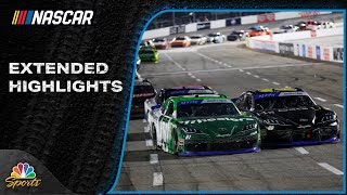 NASCAR Xfinity Series EXTENDED HIGHLIGHTS DUDE Wipes 250  4624  Motorsports on NBC [upl. by Eerol969]