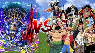 Kaido vs Every One Piece Character [upl. by Amoihc]