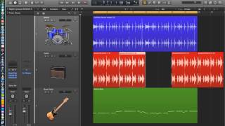 Logic Pro X  Video Tutorial 10  Audio Edit Tools part 1 [upl. by Otho]