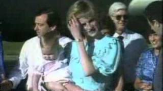 Princess Diana arrives in Australia 1983 [upl. by Levi]