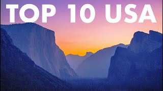 TOP 10 NATIONAL PARKS IN THE USA [upl. by Jos]