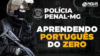 Concurso Polícia Penal MG 2021 Mapeando a disciplina de Português [upl. by Anelah]