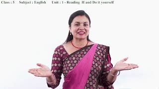 5 Class 5 English Unit 1 Reading II and Do it yourself [upl. by Ahsek]