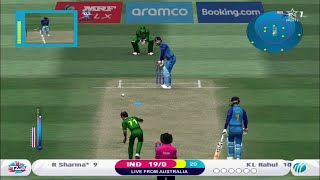 India vs Pakistan  T20 World Cup 2022  HD Studioz IC22  Gameplay indvspak t20worldcup [upl. by Rubliw114]