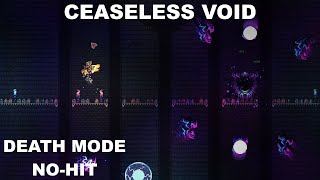 Ceaseless Void Nohit Death Mode  Terraria Calamity Mod [upl. by Dodie]