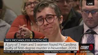 KILLER GIRLFRIEND MURDER SENTENCING  Farmer Don Sipples Message to Ezra McCandless  COURT TV [upl. by Netsud731]