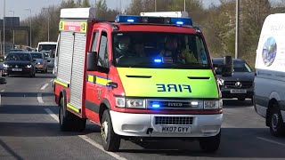 Heywood Water Incident Unit Responding  Greater Manchester Fire And Rescue Service [upl. by Arnst]