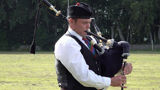 Alfred E Milne set from piper Hamish Munro of Turriff Pipe Band during 2021 RSPBA contest in Huntly [upl. by Bissell]